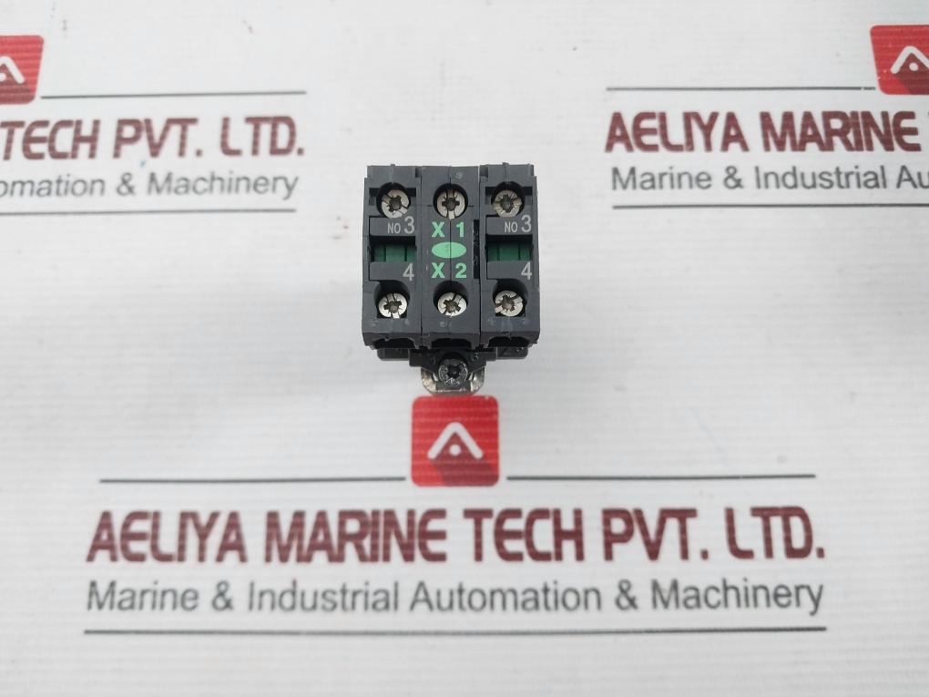Zbe-101 Contact Block With Pushbutton Brand Schneider Electric Ac15-240V 3A