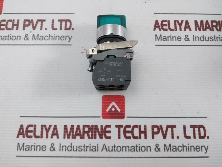 Zbe-101 Contact Block With Pushbutton Brand Schneider Electric Ac15-240V 3A