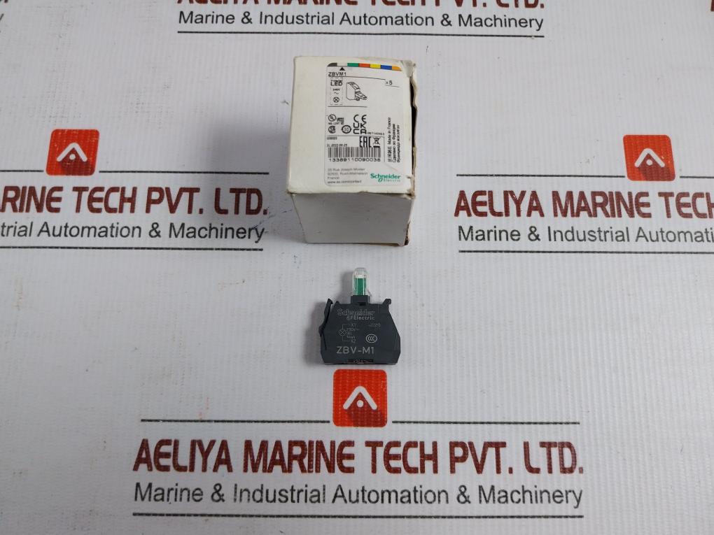 Zbv-m1-Led-Lamp-Light-Block-240V-14Ma-Schneider-Electric-Lot-Of-3X-2