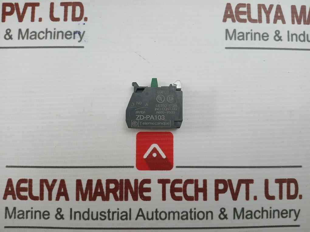 Zd-pa103 Single Contact Block 10A 240V Telemecanique