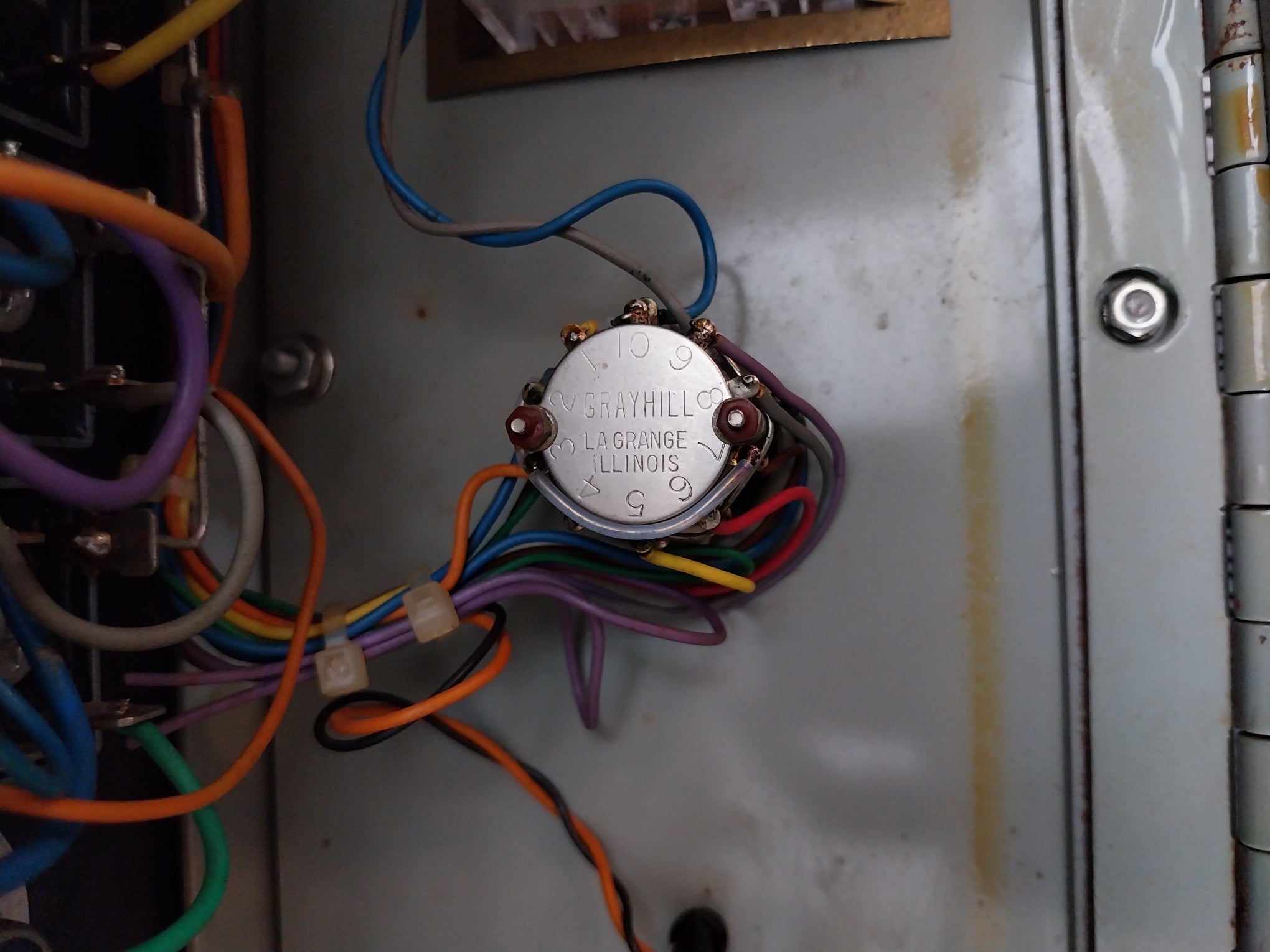 Zeefax 0521-2500 Ross Hill Ac Controls Module Emd E8/E9 600 Volts