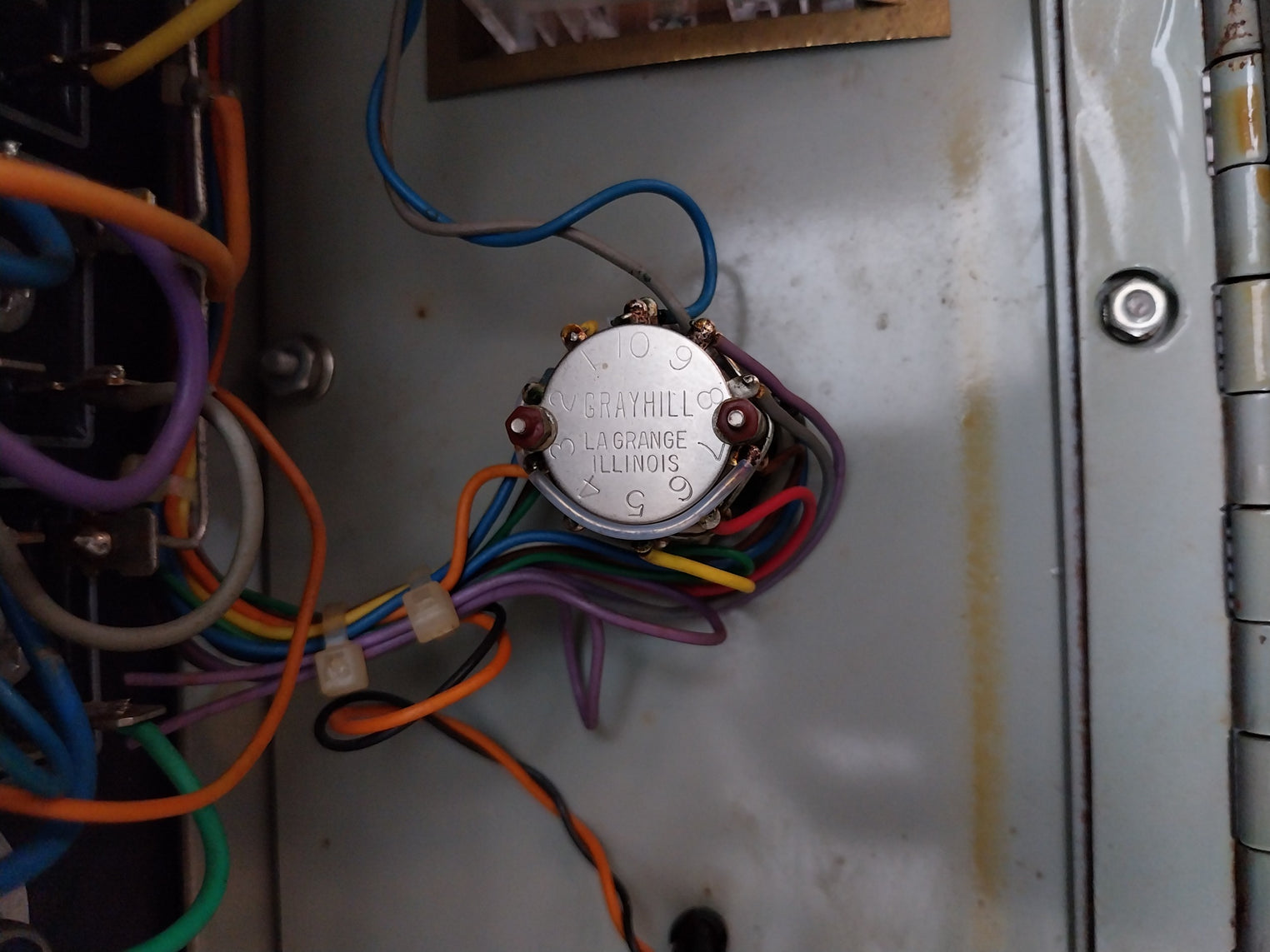 Zeefax 0521-2500 Ross Hill Ac Controls Module Emd E8/E9 600 Volts