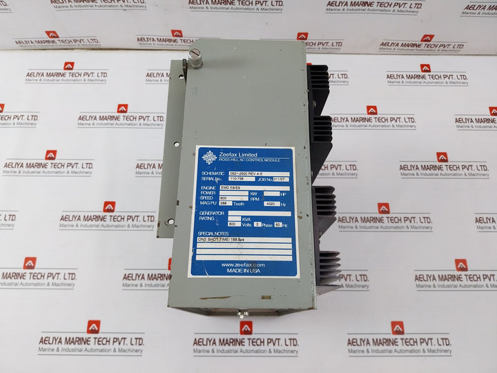 Zeefax 0521-2500 Ross Hill Ac Controls Module Emd E8/E9 600 Volts