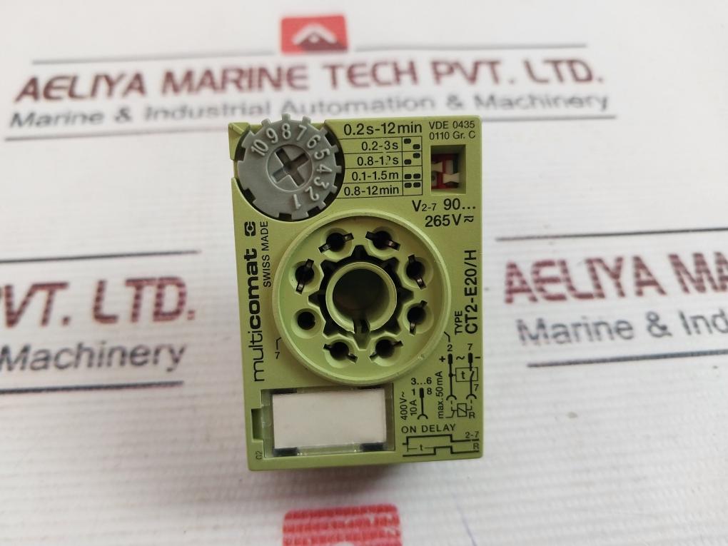 Zeitwurfel Ct2-e20/H Multicomat Timer Cube 0.2S-12 Min 265V 10A