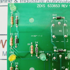 Zeks 633653 Printed Circuit Board Rev 1.0 94V-0