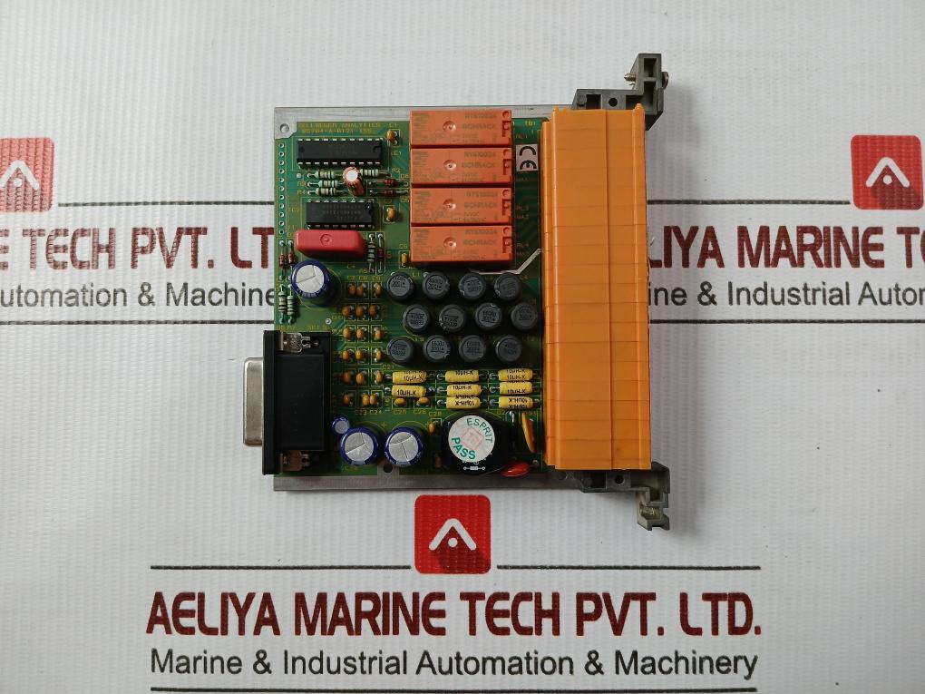 Zellweger Quad Relay Interface Card 05704-a-0121