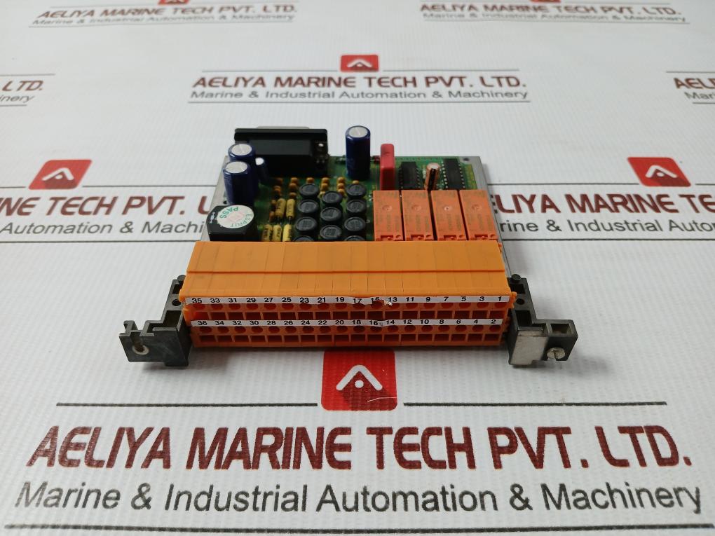 Zellweger Quad Relay Interface Card 05704-a-0121
