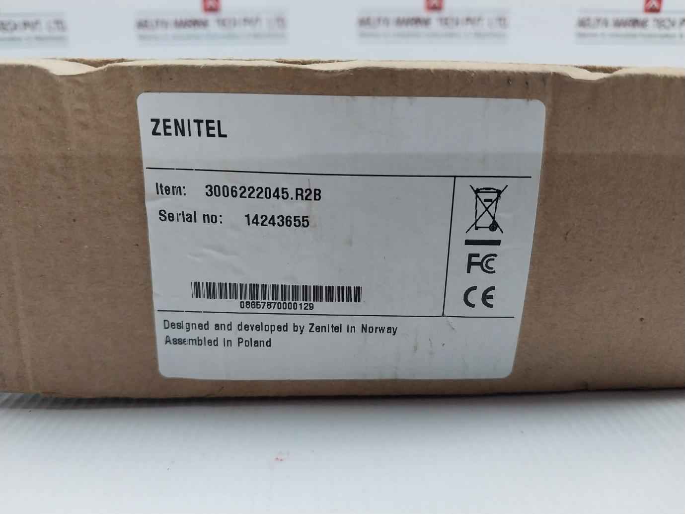 Zenitel 3006222045.r2b