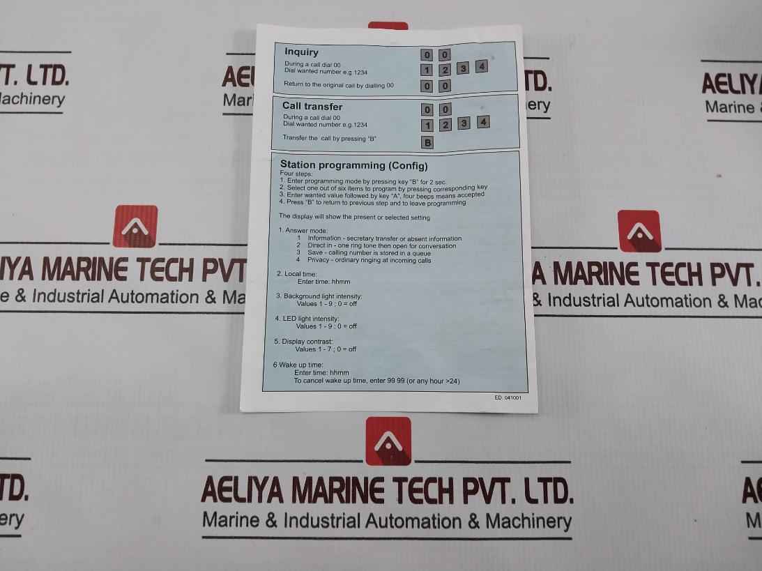 Zenitel 3006222045.r2b