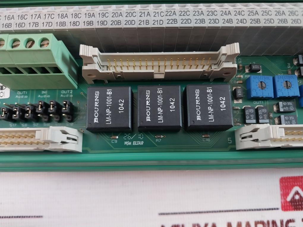 Zenitel 7963-2 Line Connection Module 1009950100.0101