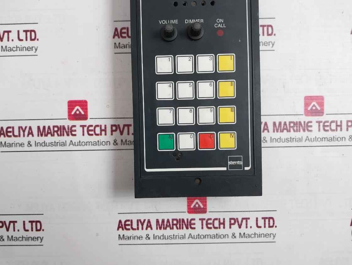 Zenitel Vmp 430 Main Station For Flush Mounting 6974/2 Rev: 01.01