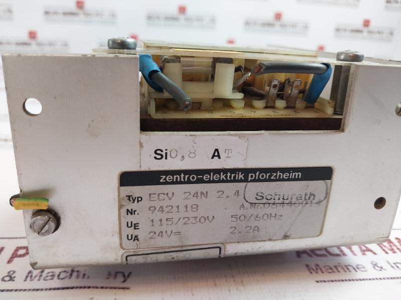 Zentro-Elektrik ECV 24N 2.4 Power Supply 115/230V 50/60Hz 24V 2.2A