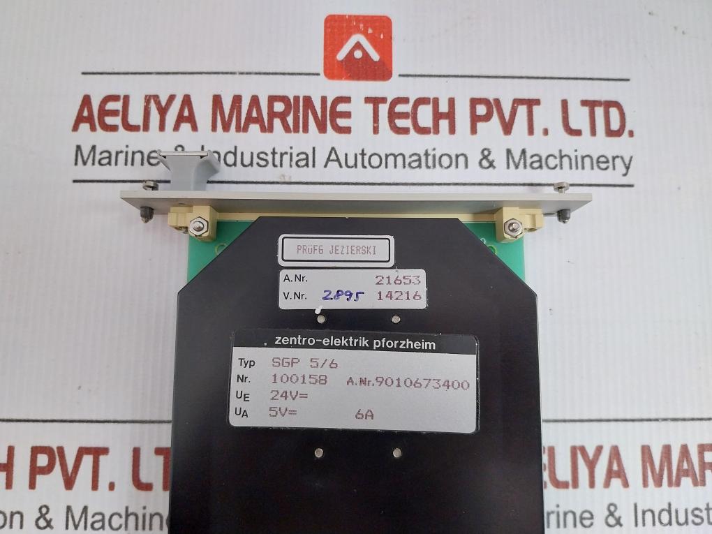 Zentro-elektrik Plc Module Sgp 5/6