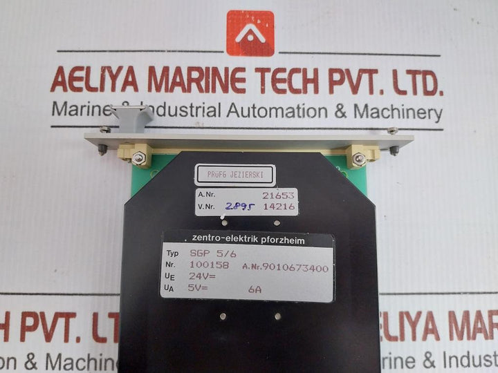Zentro-elektrik Plc Module Sgp 5/6