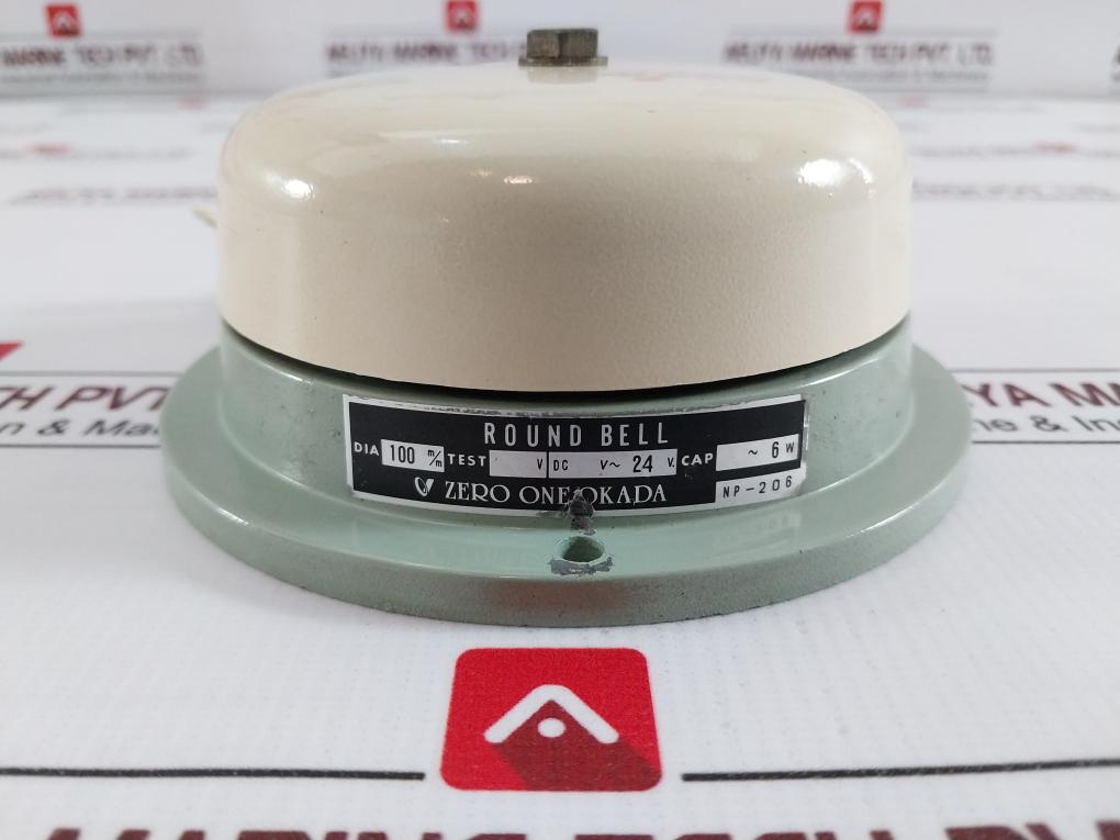 Zero One Okada Np-206 Round Bell 100 M/M Dc V-24V 6W
