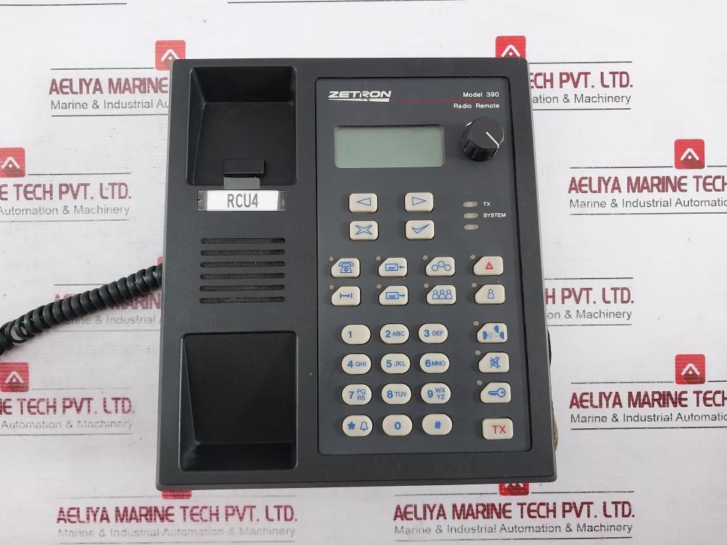 Zetron 390 Tetra Desktop Remote Controller Rev:2.11 901-9564 Rcu4