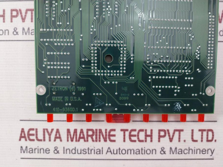 Zetron 702-9360G1 M640 Peripheral Mother Board Pcb Ver 1.01 U19 94V-0