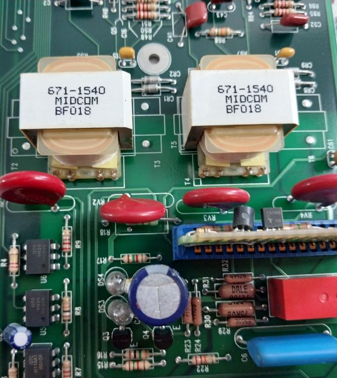 Zetron 702-9361D.2 Pcb For Dual Trunk Interface 94V-0 410-9122D