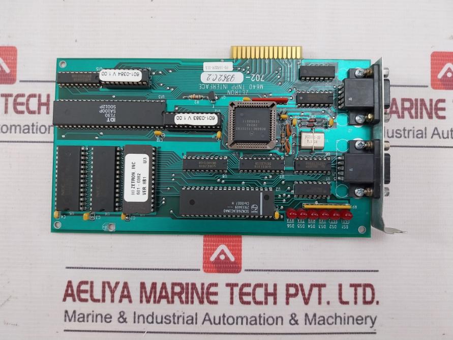 Zetron 702-9362C.2 M640 Tnpp Interface Pcb Board Ver. 8B1 U3