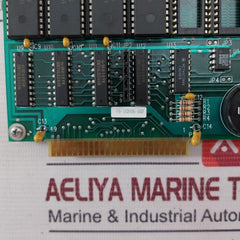 Zetron 702-9386B.2 M640 Ram/Rom Disk Pcb Board 1-v0
