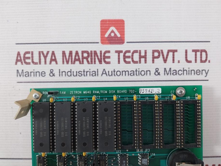 Zetron 702-9386B.2 M640 Ram/Rom Disk Pcb Board 1-v0