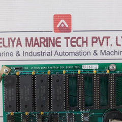 Zetron 702-9386B.2 M640 Ram/Rom Disk Pcb Board 1-v0