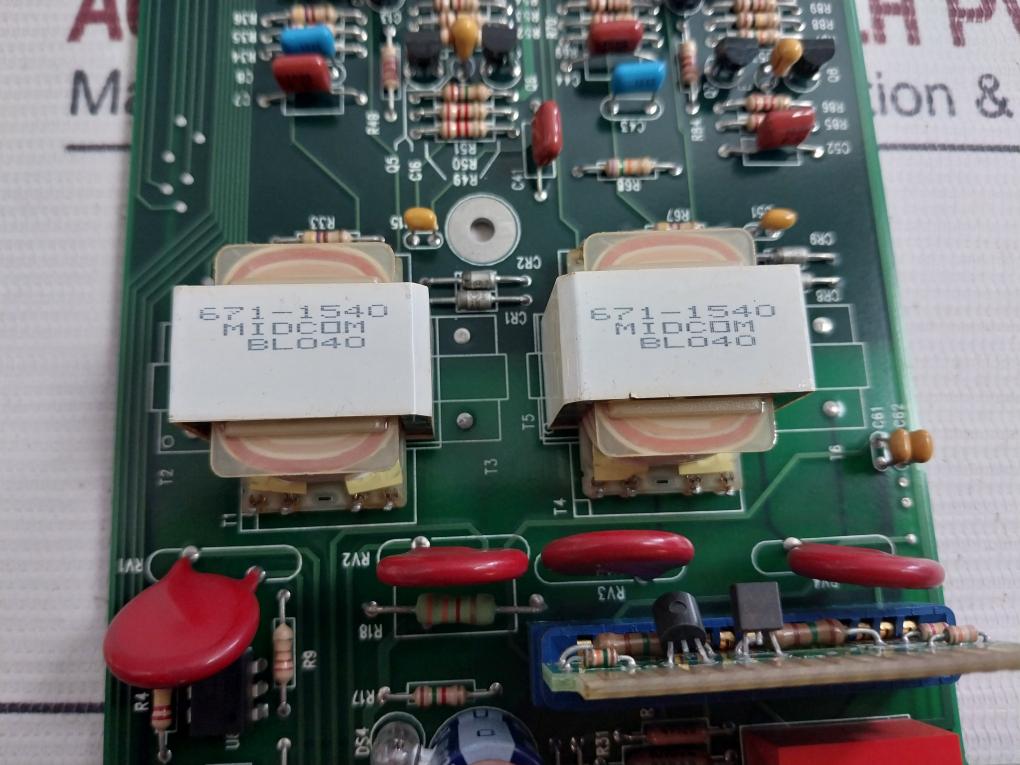 Zetron M640 Dual Trunk Interface Pcb 410-9361B