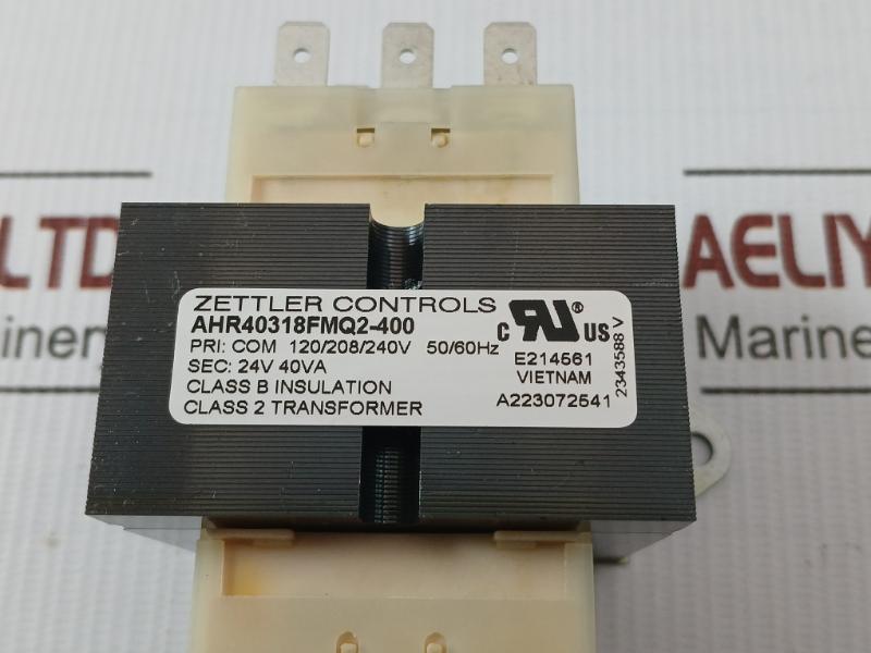 Zettler Controls 50/60Hz Step-down Power Transformer Ahr40318Fmq2-400