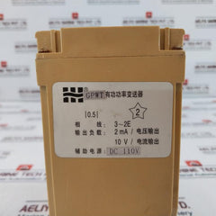 Zhejiang Hanpu Electric GPWT-201 Watt Transducer GB/T13850-1998