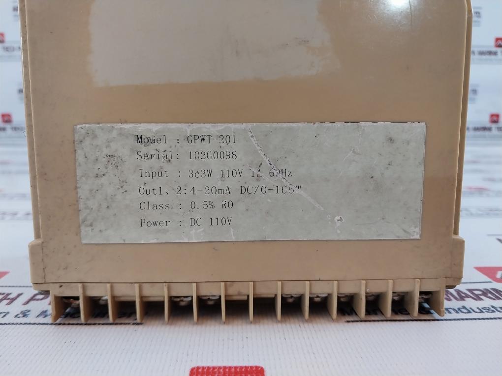 Zhejiang Hanpu Electric GPWT-201 Watt Transducer GB/T13850-1998