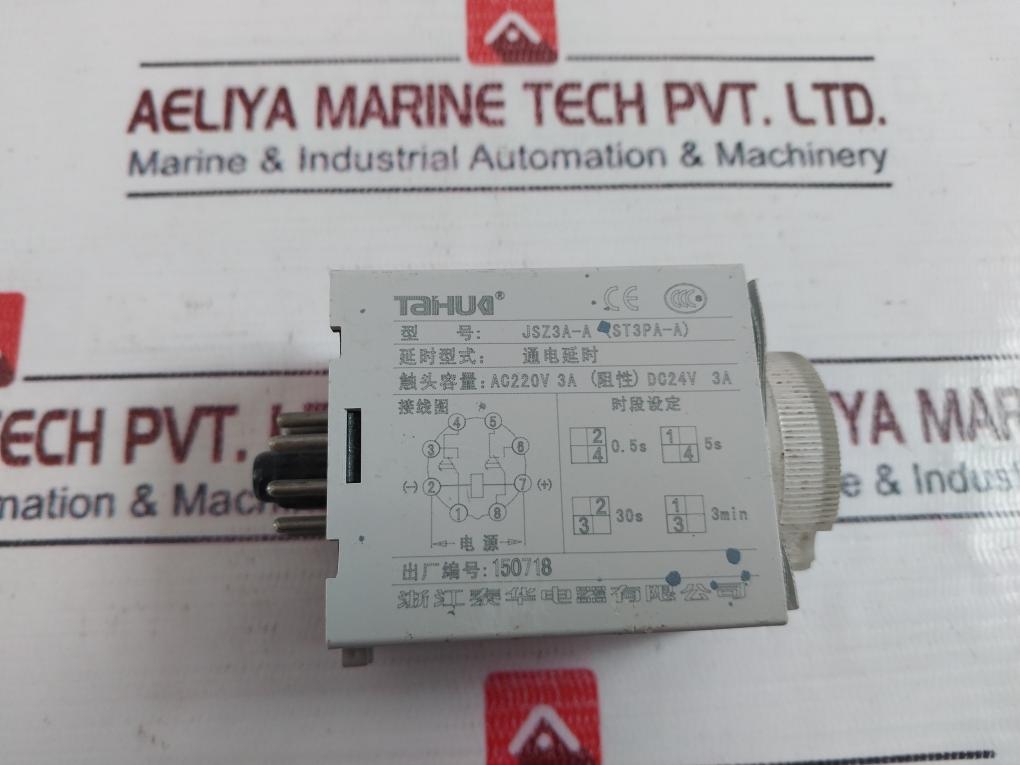 Zhejiang Taihua Jsz3A-a (St3Pa-a) Time Relay