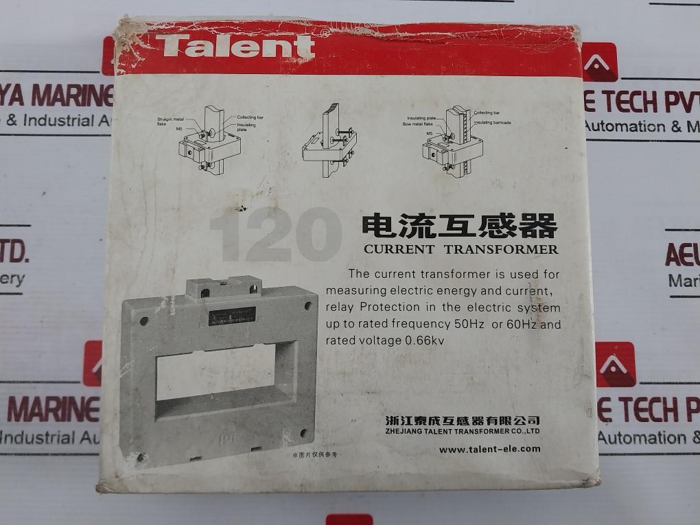 Zhejiang Talent Bh-0.66ct Current Transformer 1000/5a Accuracy 0.5 Class 50/60hz