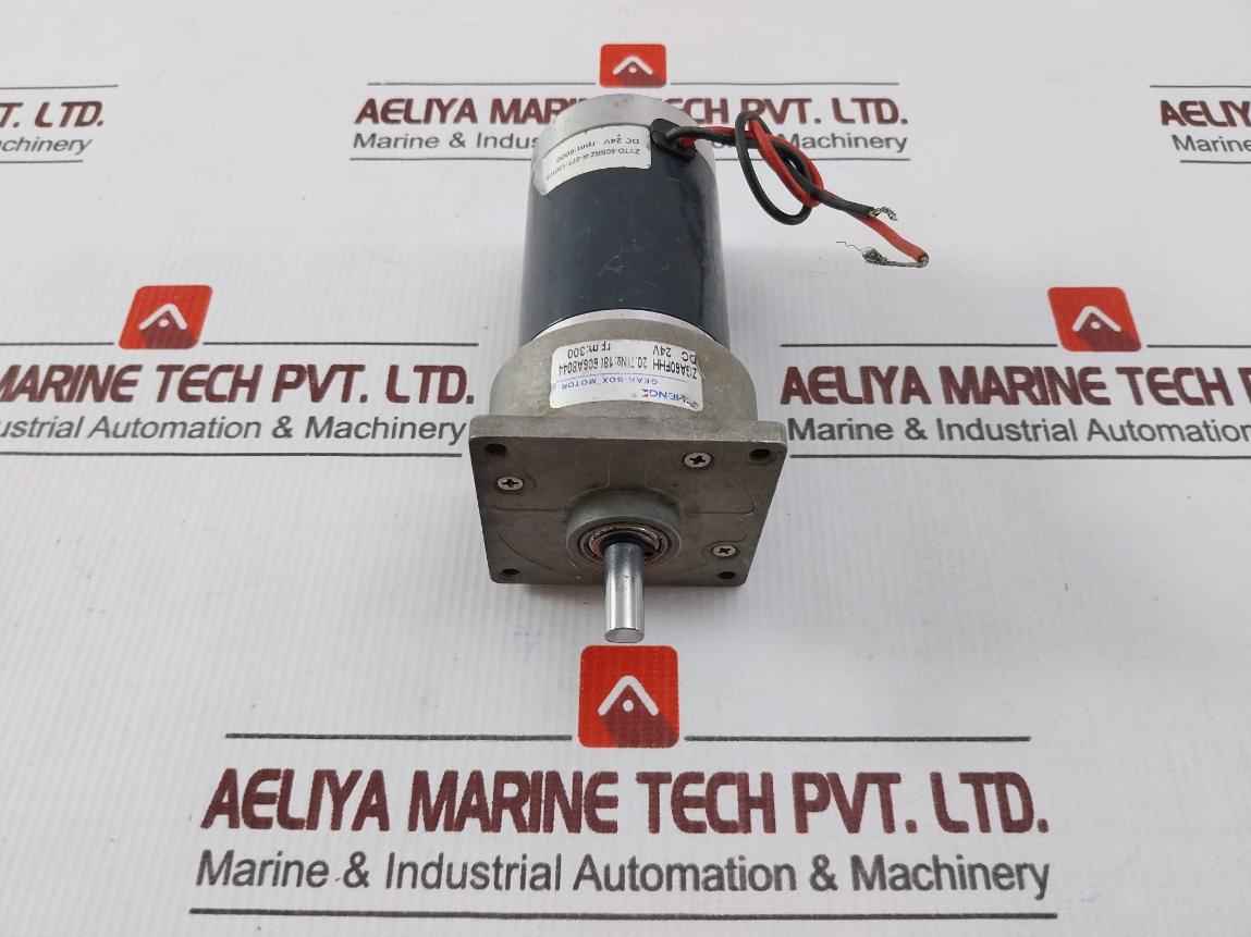 Zheng Zga60Fhh Gearbox Motor 300Rpm,24V Dc,Zytd-50Srz-r-077-130125