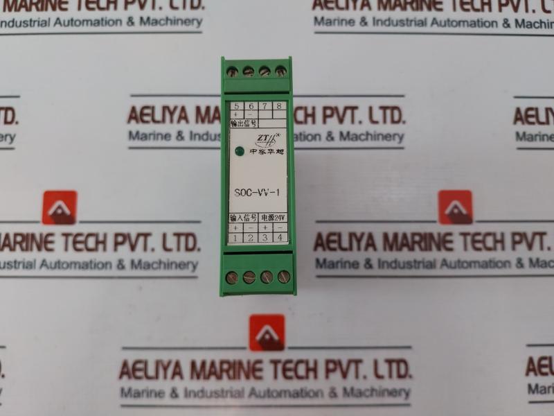 Zhongtai Huaxu Soc-w-1 Signal Isolator 10 Kilo-ohms 24vdc 0.05a