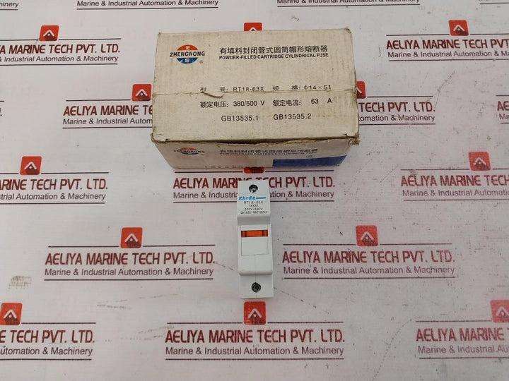Zhrdq Rt18-63X Cylindrical Fuse Holder 380V 500V-690V Iec289 A029301
