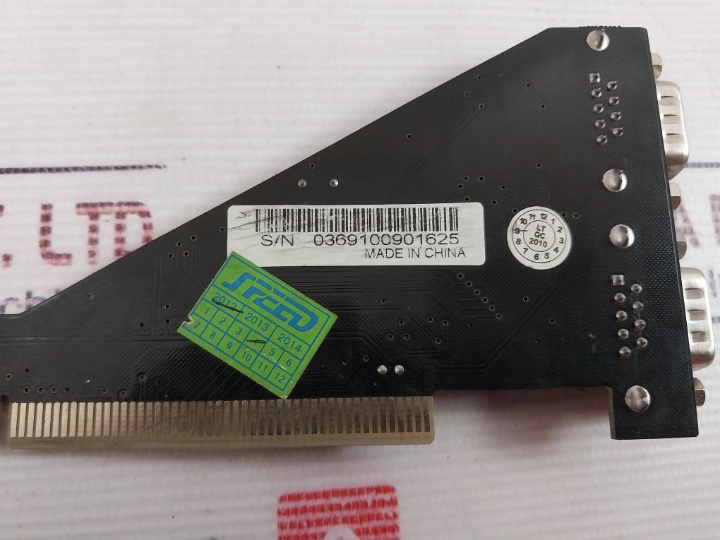 Zidian Cx352Ss_Sop@0804 Serial Interface Card