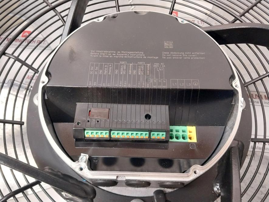 Ziehl- Abegg 184836 Ec Fan & Motor W/ Highest Efficiency Fn091-zif.Gl.V5P1