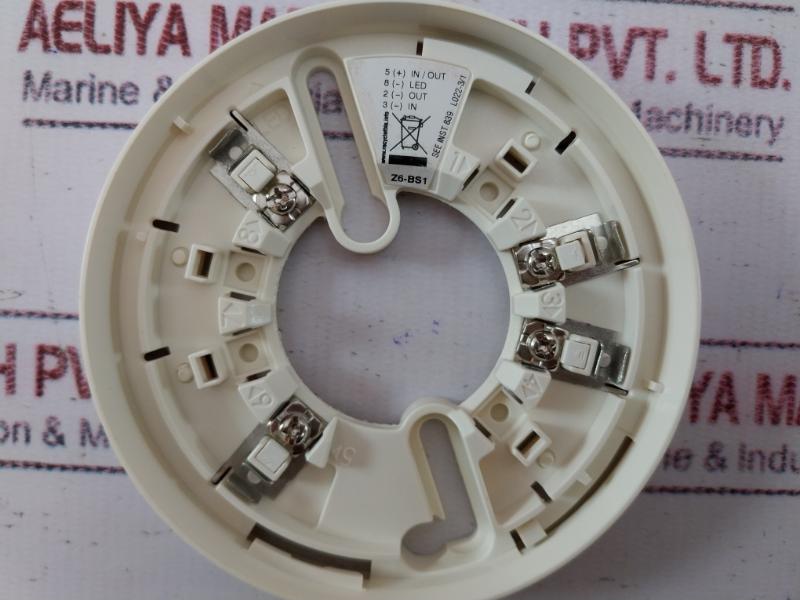 Lot Of 4X Ziton Z6-bs1 Conventional Surface Mounting Detector Base 83901.103