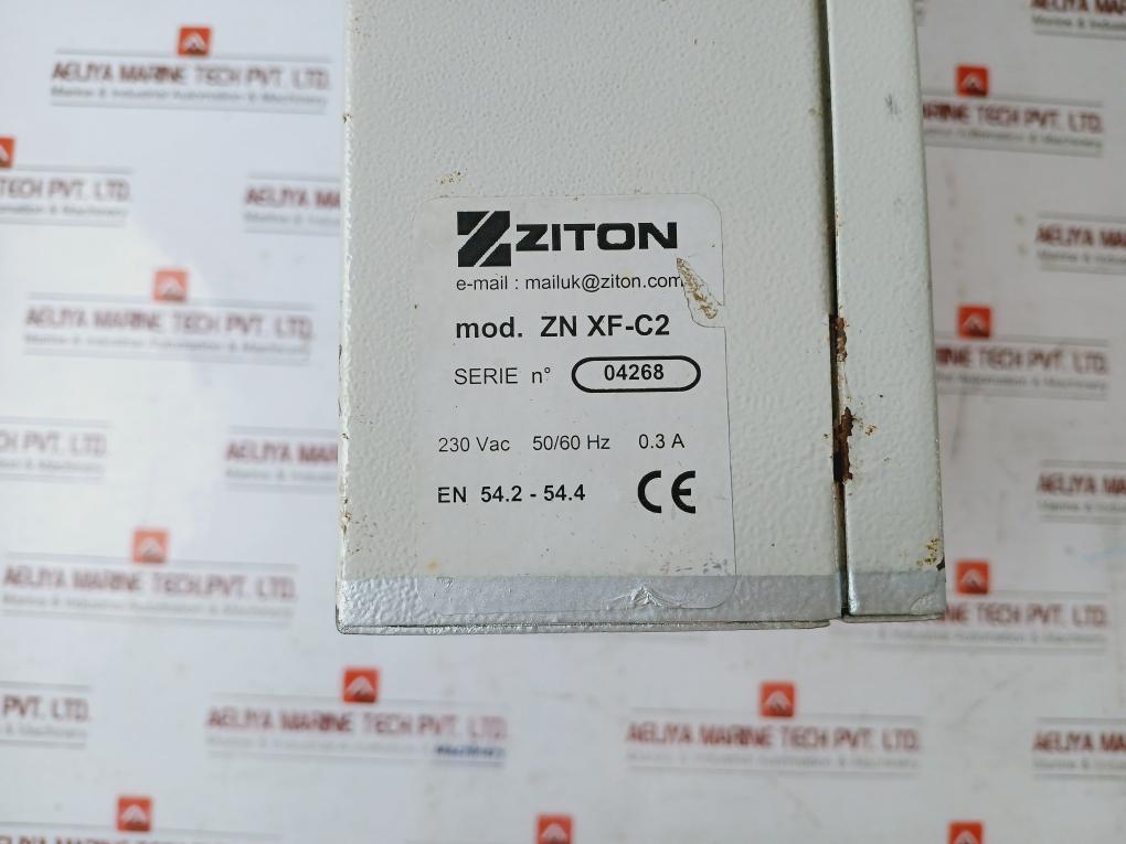 Ziton Zn Xf-c2 Fire Alarm Panel 230 Vac 50/60 Hz 0.3A Rev.A2