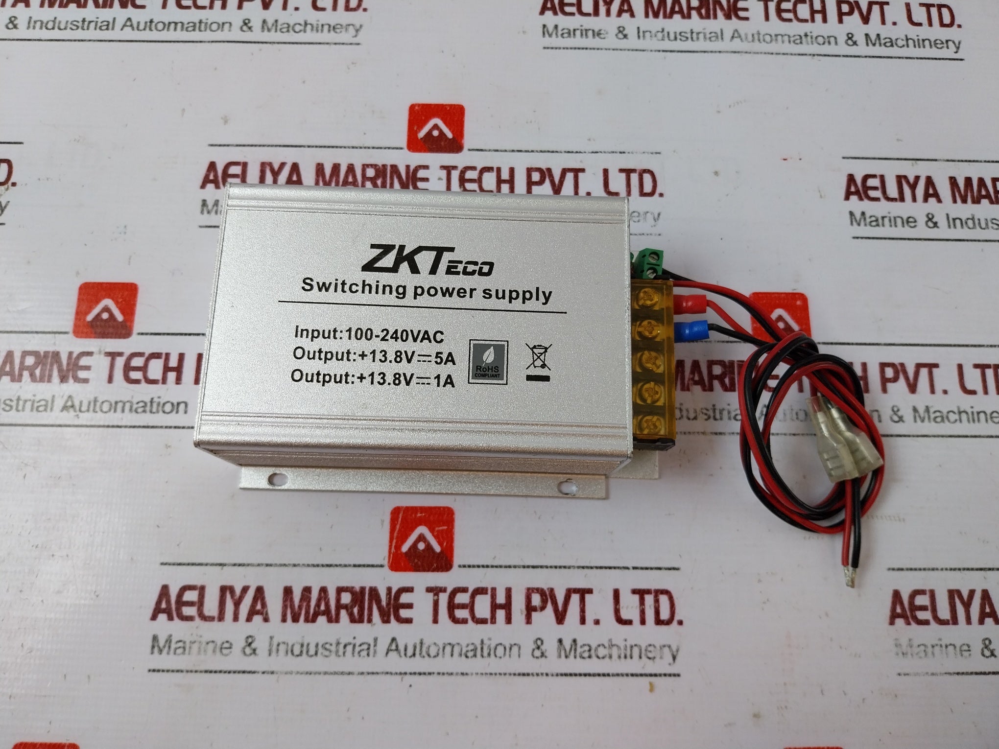 Zkteco Tpm005b Switching Power Supply Input: 100-240vac