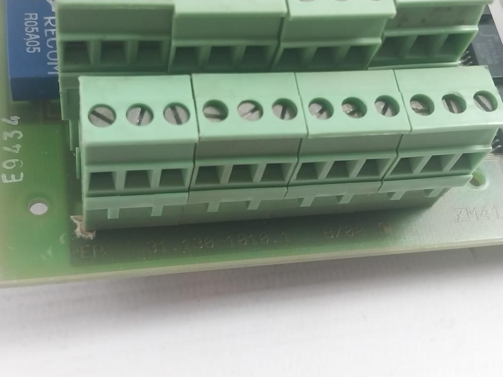 Zm 410 Central Module 5V Ld2A 31.130-1010.1 Stn
