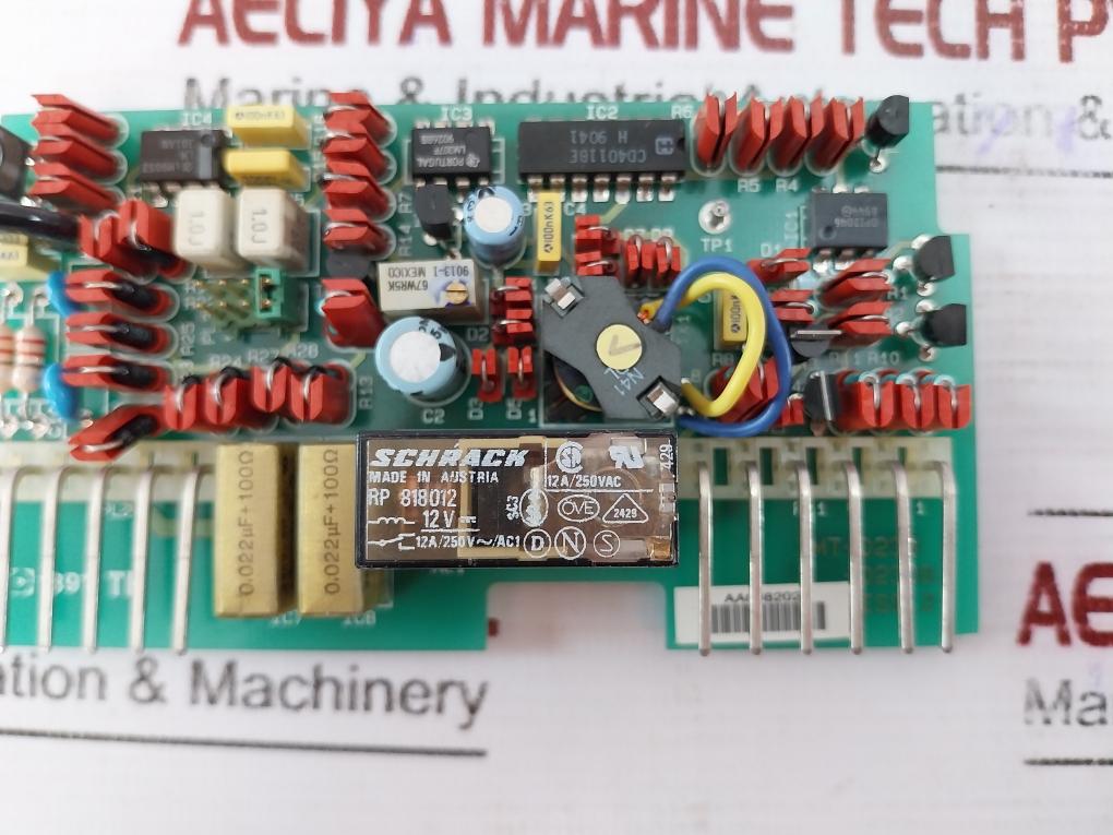Zmt 0233-0230A Iss.2 Analog Relay Board 1891 Th