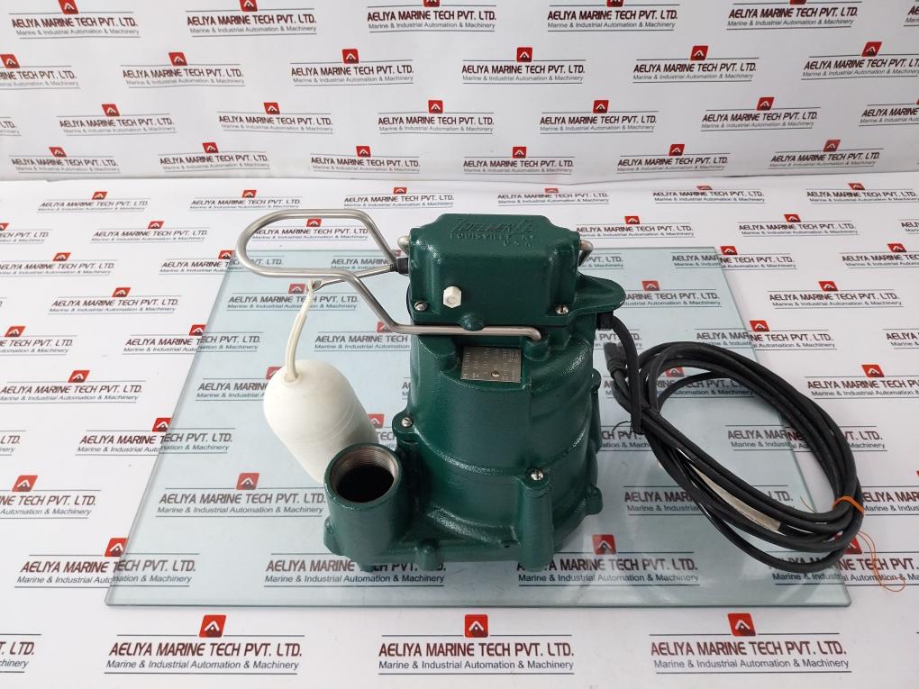 Zoeller 98-0006 Auto Flow Submersible Pump M98-c Rev: C 0.5Hp 115V 9.4A 60Hz