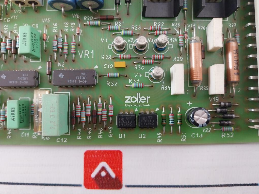 Zoller Elektrotechnik Vr1 Printed Circuit Board 160 Gm