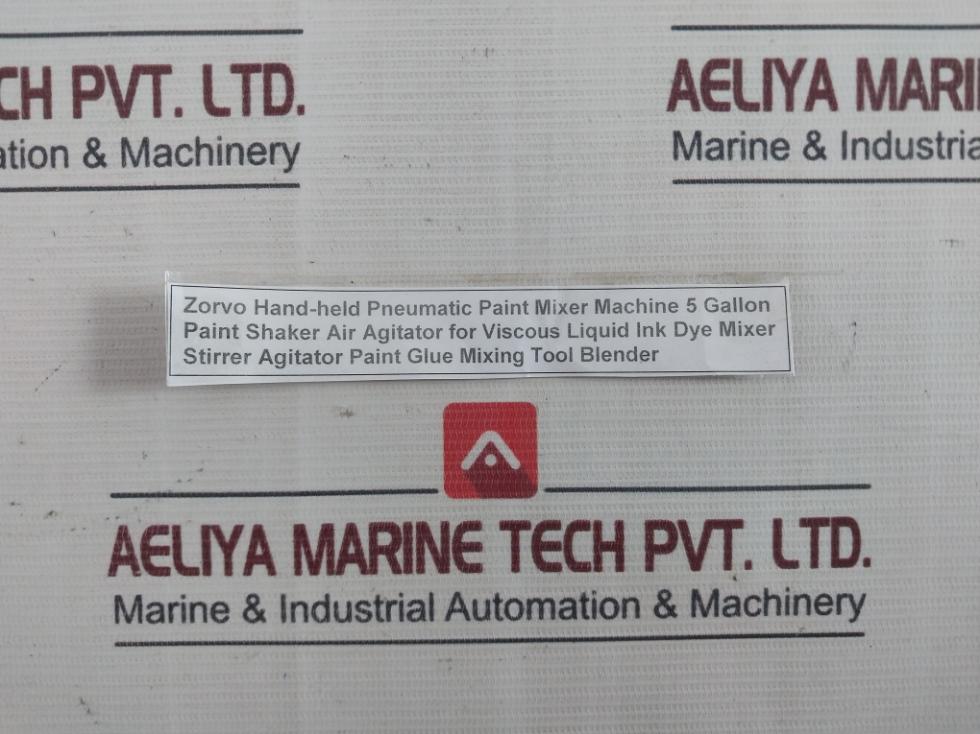 Zorvo Hand-held Pneumatic Paint Mixer Machine 5 Gallon Paint Shaker