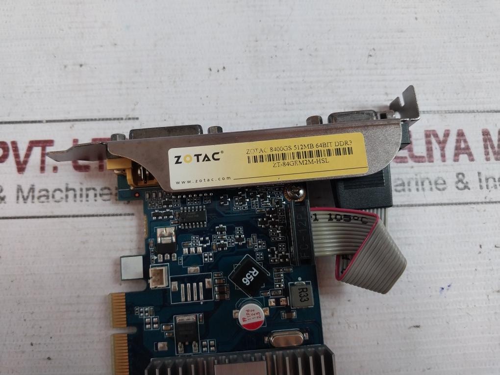 Zotac 8400Gs 288-3N158-001Zt Graphics Card 512Mb Ddr3 64-bit Zt-84Gem2M-hsl