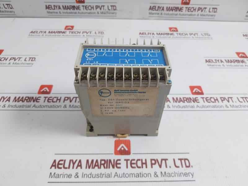 Zs1 Auxiliary Switching Unit For Gru 03 Rolf Janssen