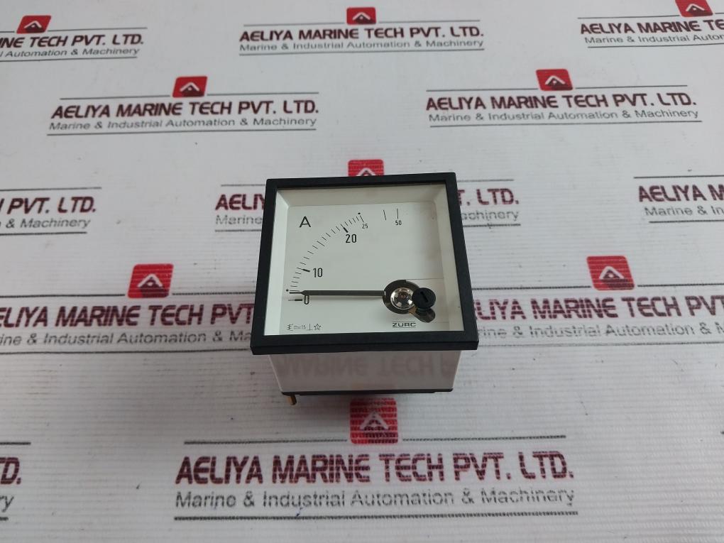 Zurc Ec72P2 25A Ammeter 0-50A