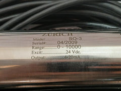 Zurich Pressure Transmitter 24V Dc 4-20Ma So-3
