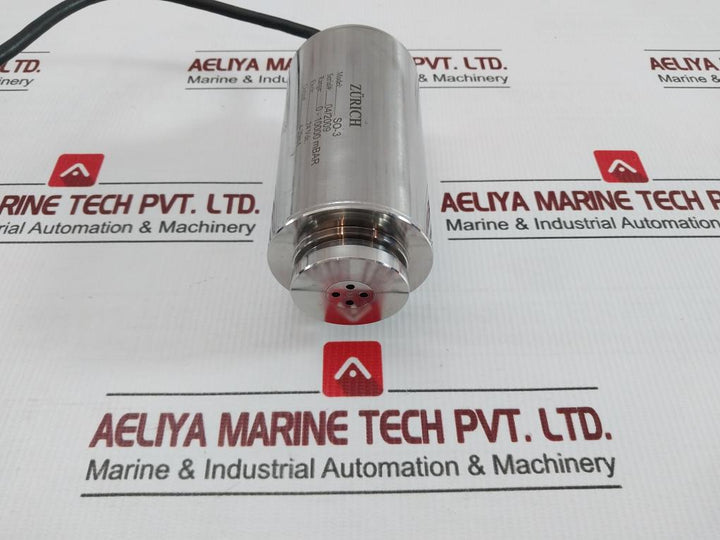 Zurich Pressure Transmitter With Ventilated Cable 0-10000Mbar 24Vdc So-3